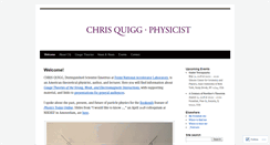 Desktop Screenshot of chrisquigg.com