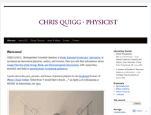 Tablet Screenshot of chrisquigg.com